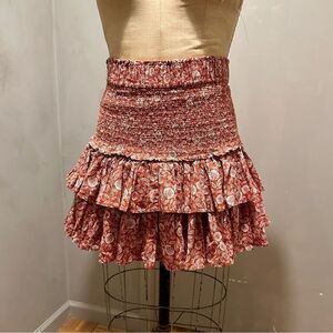 Printed Mini Skirt 